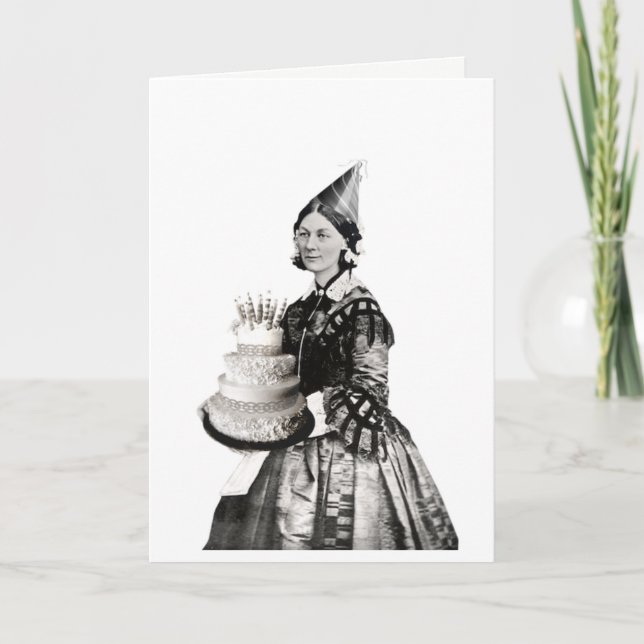 Tarjeta Semana feliz de las enfermeras (Anverso)