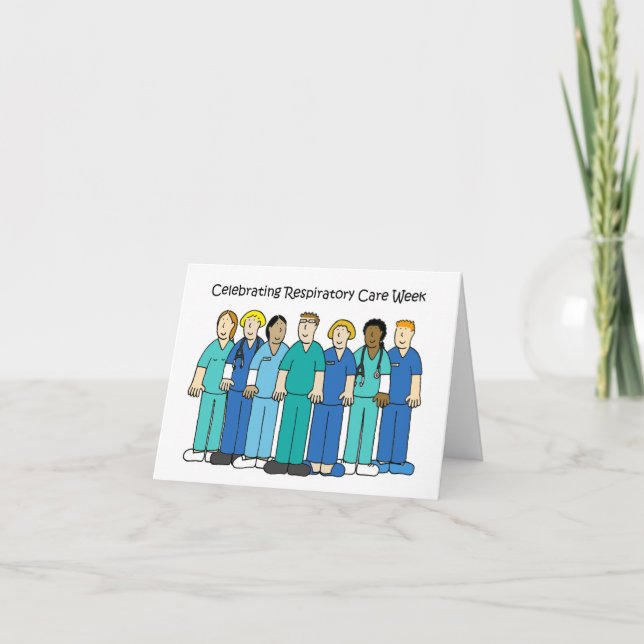 Tarjeta Semana Nacional de Atención Respiratoria (Anverso)