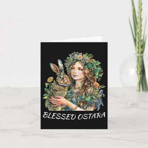 Tarjeta Semana Santa Ostara Estres Pagan Ostara Blessa Rab