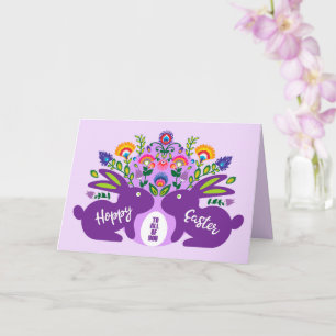 Tarjeta Semana Santa para todos ustedes, Personalizado del