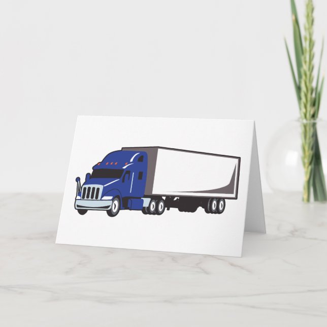 Tarjeta Semi Truck (Anverso)