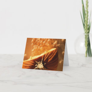 Tarjeta Semillas de calabaza Notecard
