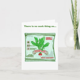 Tarjeta Semillas de Radish