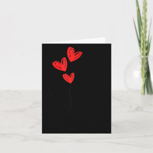 Tarjeta Señal de mano Te Amo Corazón Mujeres Chicas Día de