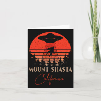 Tarjeta Senderismo por el monte Shasta California 1