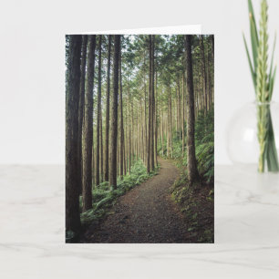 Tarjeta Senderismo por las montañas   Wakayama, Japón