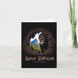 Tarjeta Senderismo por San Diego California