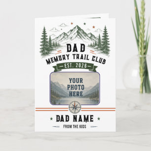 Tarjeta Sendero de Recuerdos para Papá Club Foto del Día