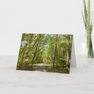 Tarjeta Sendero del lago Kittamaquandi en Columbia Marylan