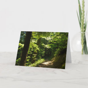 Tarjeta Sendero desde Silver Falls