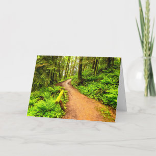 Tarjeta Sendero en Forest Park