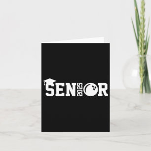 Tarjeta Senior 2025 Bowling Player Cl De 2025 Graduation S