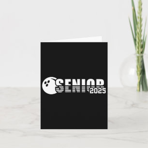 Tarjeta Senior 2025 Bowling Player Cl De 2025 Graduation S