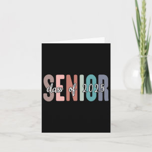 Tarjeta Senior 2025 Cl de 2025 para universidad Escuela Se