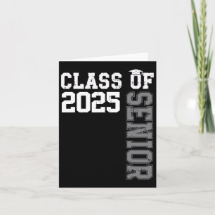 Tarjeta Senior 2025 Cl De 2025 Seniors Graduation 2025 Gra