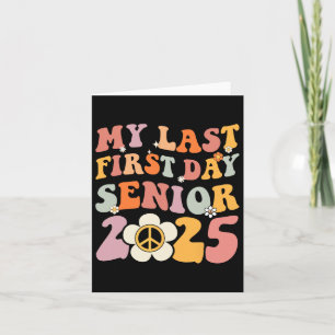 Tarjeta Senior 2025 Mi Primer Día De Graduación Universita