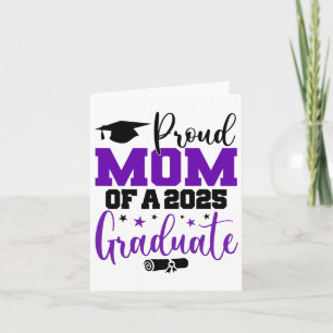 Tarjeta Senior 2025 Orgullosa Mamá De Un Cl De 2025 Gradua