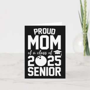 Tarjeta Senior 2025 Orgullosa Mamá De Un Grado De Bolos De