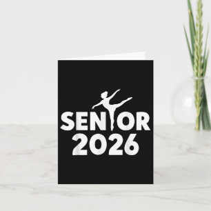 Tarjeta Senior 2026 Dance Team Cl De 2026 Graduado De Nuev