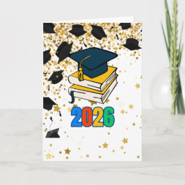 Tarjeta Senior 2026 Graduation Graphic - Educational 