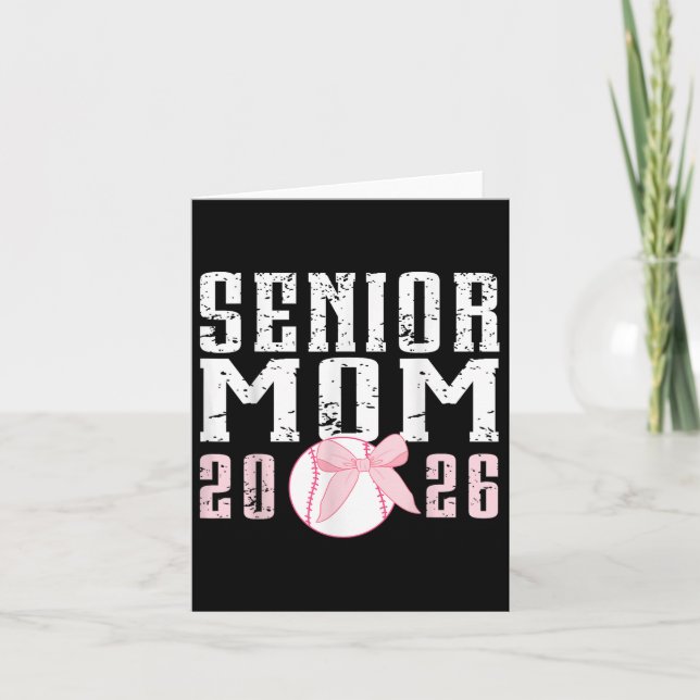 Tarjeta Senior De Vuelta A La Escuela 2026 Bow Cl De Bow D (Anverso)