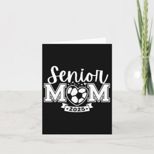 Tarjeta Senior Soccer Mom Cl De 2025 Jugador Graduación Se