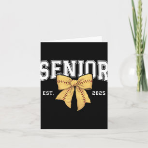 Tarjeta Senior Softll Cl De 2025 Graduación Senior 2025