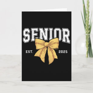 Tarjeta Senior Softll Cl De Graduación 2025 Senior 2025 