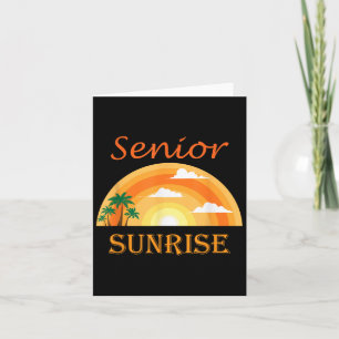 Tarjeta Senior Sunrise 2026 Graduation Day Orgulloso Cl De
