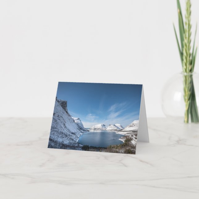 Tarjeta Senja Noruega (Anverso)