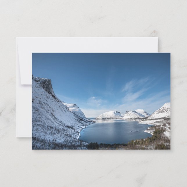 Tarjeta Senja Noruega (Anverso)