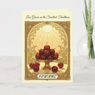 Tarjeta Senjed en Nowruz La Fruta del Amor