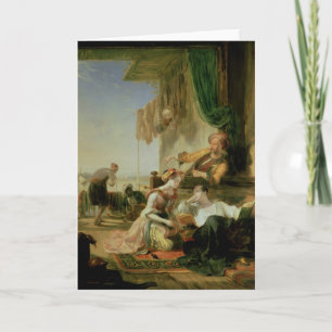 Tarjeta Señor Byron que descansa en la casa