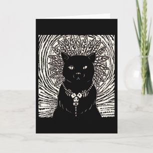 Tarjeta Señor del gato