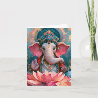 Tarjeta Señor Ganesha