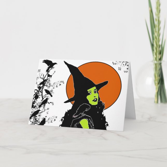 Tarjeta Señora de la Colección Corvidae (Anverso)