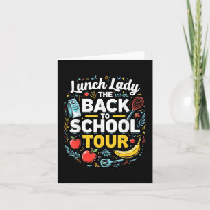Tarjeta Señora del Almuerzo Gira Regreso a Clases 2025 Hum