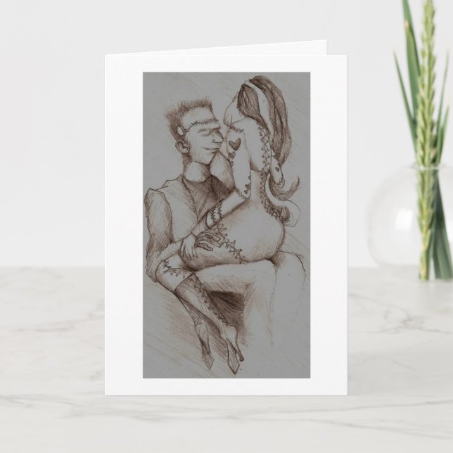 Tarjeta Señora Frankenstein (Anverso)