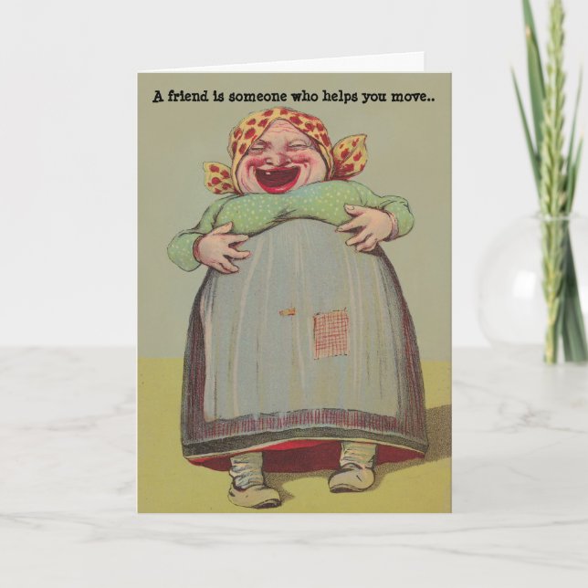 Tarjeta Señora juguetona Friendship Secrets del humor LOL (Anverso)