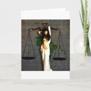 Tarjeta Señora Justice