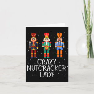Tarjeta Señora Loca Cascanueces