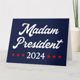 Tarjeta Señora Presidenta 2024 I - Kamala Harris
