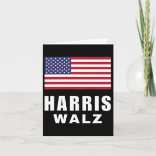 Tarjeta Señora Presidenta Kamala Harris Tim Walz Vp EE. UU
