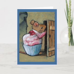 Tarjeta SEÑORA TITTLEMOUSE (en pastel del aceite) después