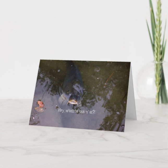 Tarjeta Sensación De Pescado (Anverso)