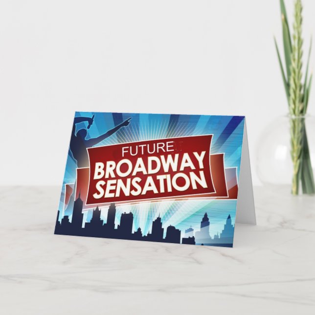 Tarjeta Sensación futura de Broadway (Anverso)