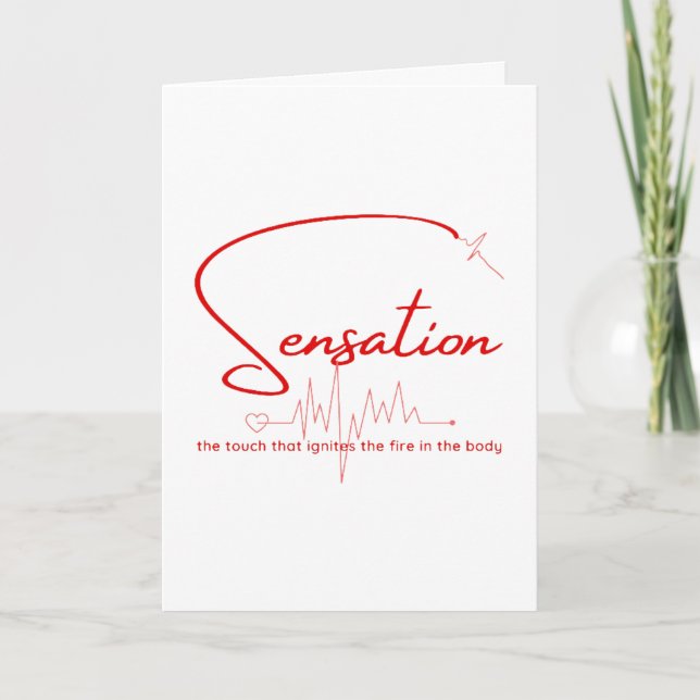 Tarjeta Sensation Pulse Heartline (Anverso)