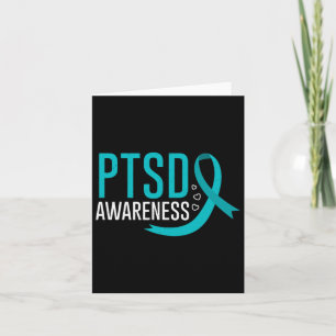 Tarjeta Sensibilización del Ptsd Salud Mental Después Del