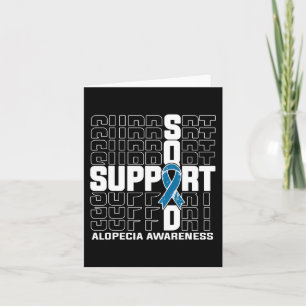 Tarjeta Sensibilización sobre Alopecia Escuadrón de Apoyo