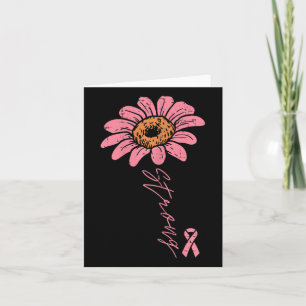 Tarjeta Sensibilización sobre el Cáncer de Mama Sólido de 